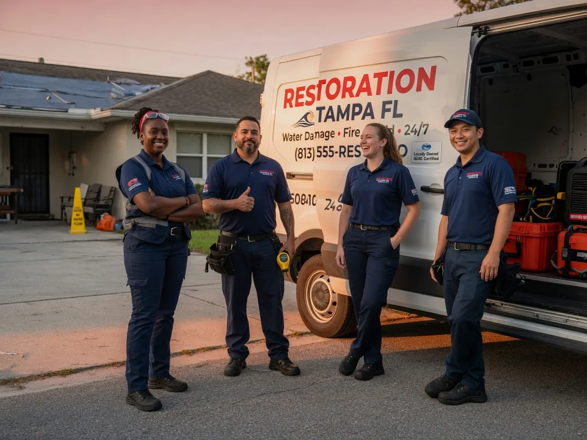 Water Damage Restoration company in Mechanicsville, IA
